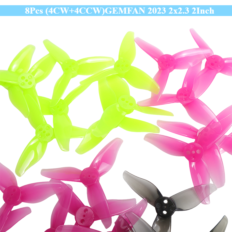Drone Racing Gate - 8 Buah (4CW+4CCW) GEMFAN 2023 2x2.3