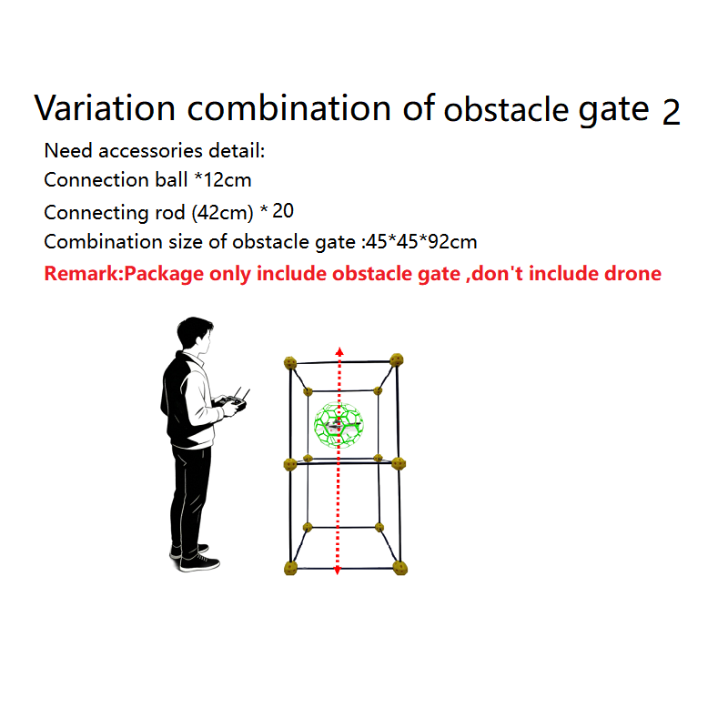 Gerbang Rintangan Balap Ringan - Drone Racing Gate ulasan dan harga